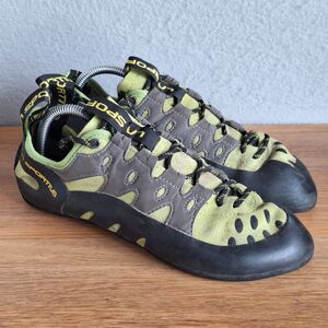 La Sportiva Tarantulace Climbing Shoes Green Men’s US 9 EU 42 Lace Up